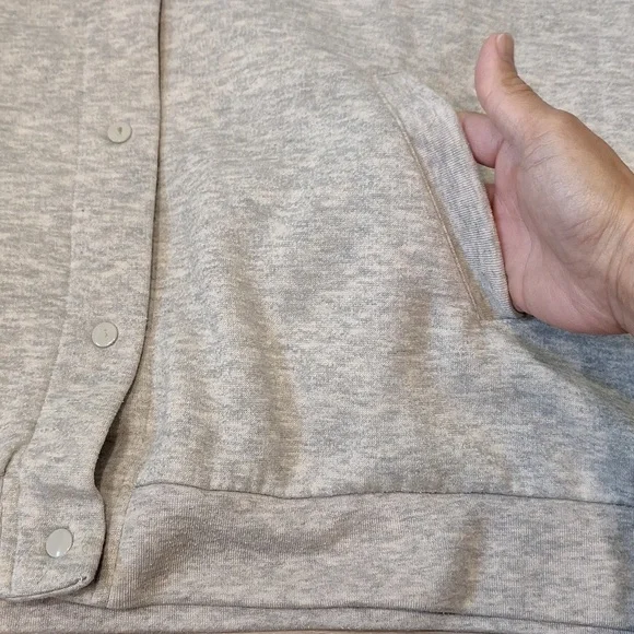 Blair Solid Color Sweater Button Front Closure 2XL - Picture 4 of 7